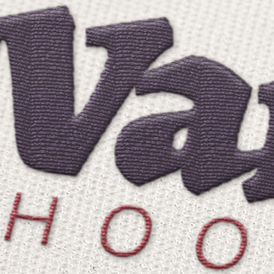 Embroidered Logo Example